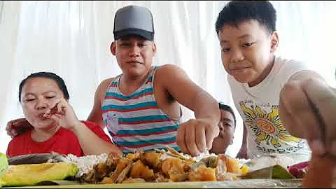 Mukbang with fam in the province / cooking lesson ...