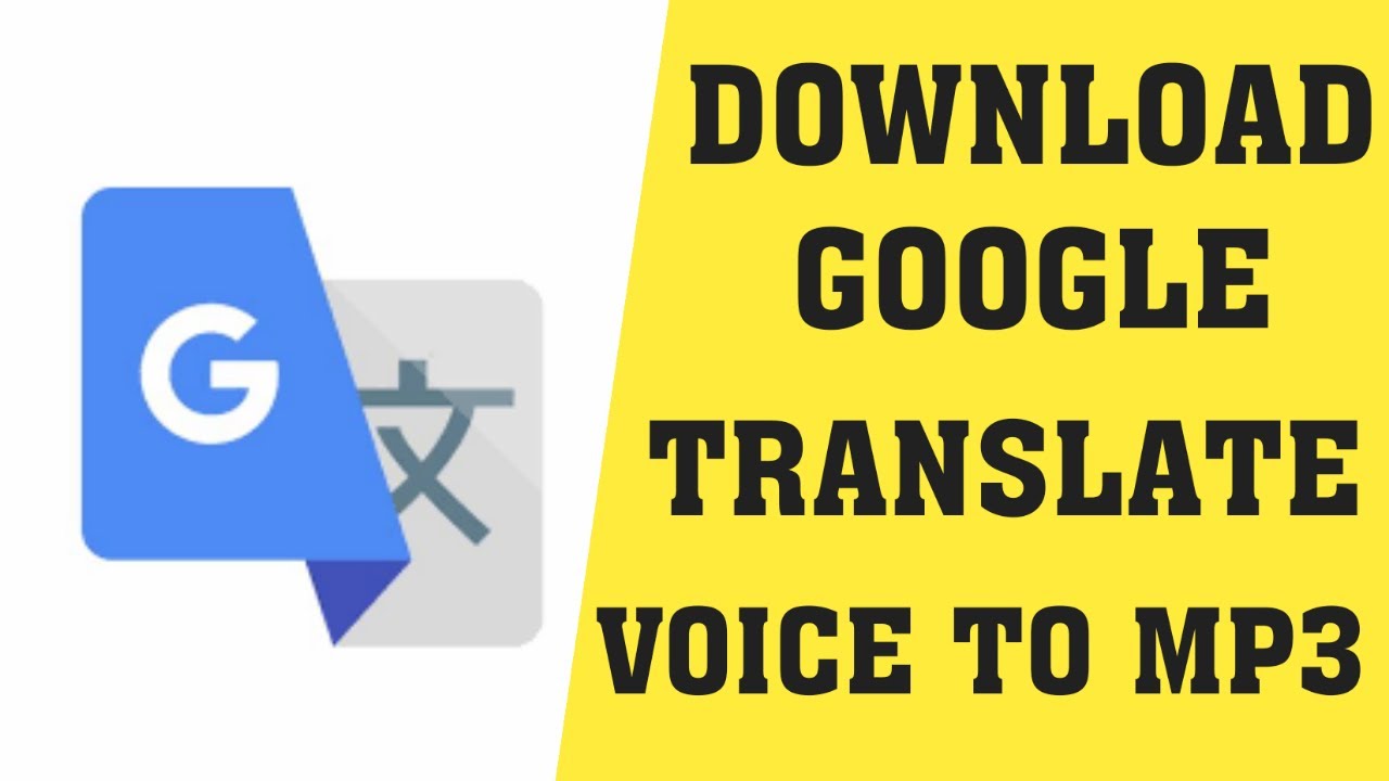 google translate voice output