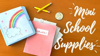 DIY School Supplies for Stuffed Animals! (Working Binder, Pencils, and Folders!)