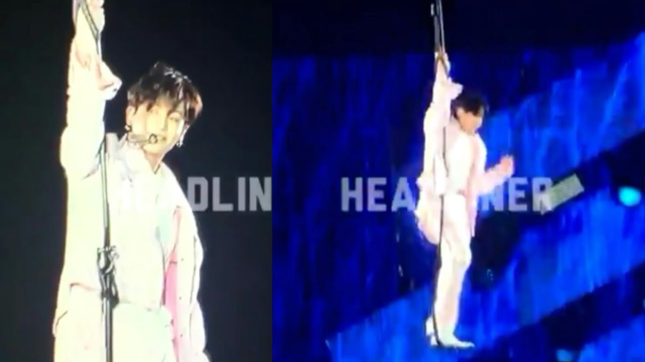 Jungkook The Flying Angle Speaking Yourself Tour Flying Version