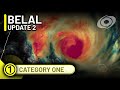 Cyclone Belal continues intensification, heading for Mauritius and Réunion tonight