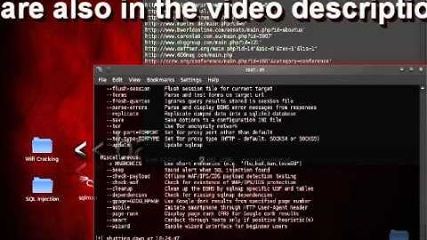 SQL Injection with SQLMAP SeBz BackTrack 5 R2