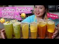 DRINKS Recipe for Business | Homemade Lemonade, Cucumber Lemonade & Lemon Iced Tea with Costing