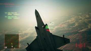 Ace Combat 7 Multiplayer Battle Royale - F-35C - Evade!