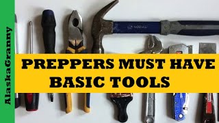 Preppers Survival Tool Kit Basic Tools To Have - Must Have Tools