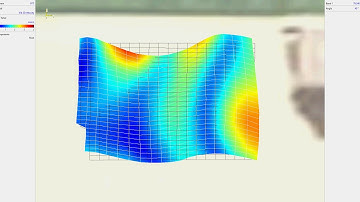 Polytec PSV-400-3D Scanning Vibrometer || Test beam - 79.25 kHz course grid