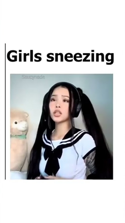 girls vs boys sneezing