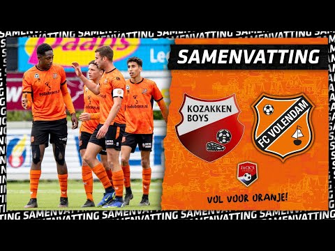 Doelpuntenregen in Werkendam ☔️ | Samenvatting Kozakken Boys - Jong FC Volendam (2021-2022)