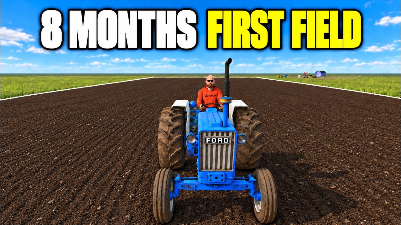 It Took Me 8 Months To Plant My First Field On The Flat Map - YouTube