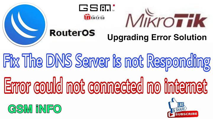 [SOLVED] Can't update - could not resolve DNS name error 📡 Error could not connect no internet host