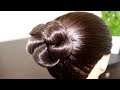 Simple & Easy Bun Hairstyle for Beginners || Party Hairstyle for Medium/Long Hair || KGS Hairstyles
