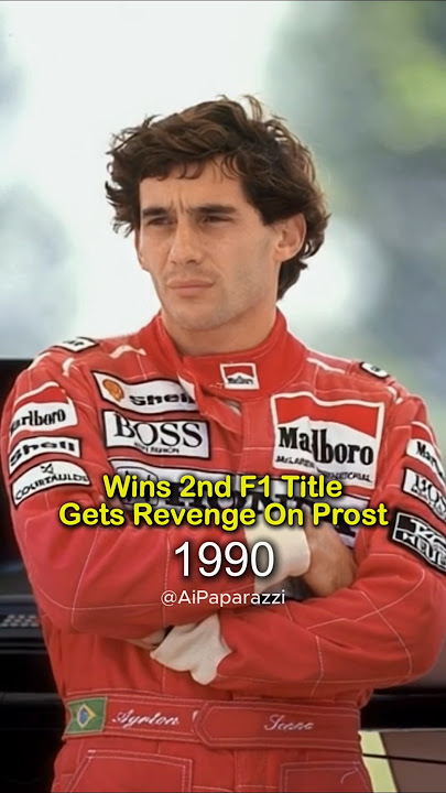Ayrton Senna Through The Years #history #f1 #nostalgia
