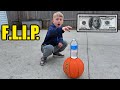 Game of Bottle FLIP for $100 | Colin Amazing