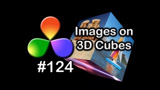 DaVinci Resolve Tutorial: How To Place Images on 3D Cubes screenshot 3