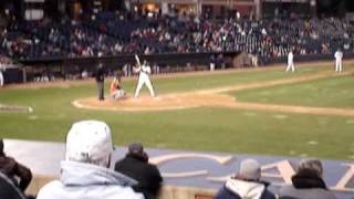AKRON AEROS SCORING 2 RUNS IN THE HOME OPENER