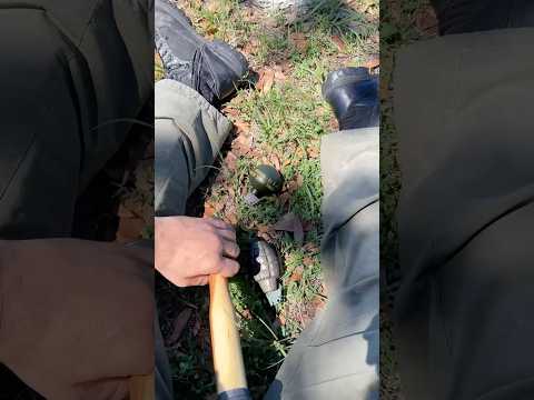 Blown up by a grenade? Try this…