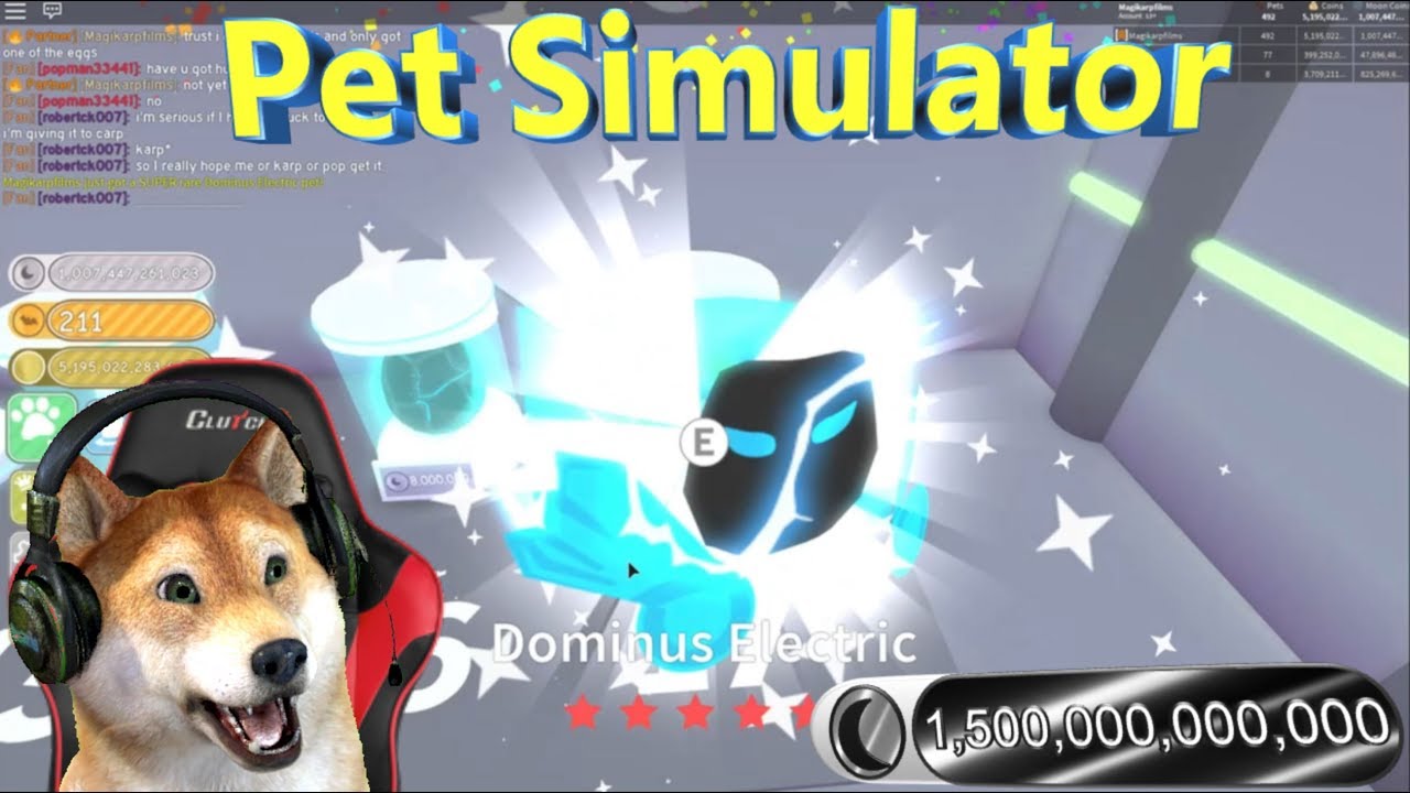 Roblox Pet Simulator 100s of free Dominus Rainbow pets!"🐾🐕Giving away