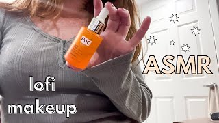 Doing your ASMR makeup | whispered, Lofi