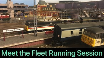 WCML Model Railway: Davidson Parkway: Meet the Fleet Running Session Over 100 Trains!