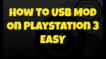 How to USB Mod On PS3 [EASY]