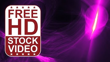 Free Stock Videos – abstract colorful purple ethereal waves particles on black background 2D