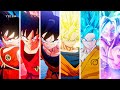 Dragon ball z kakarot  goku all forms  transformations base  ultra instinct 4k 60fps