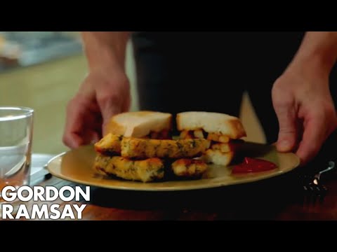 Home Made Fish Fingers With A Chip Y Gordon Ramsay-11-08-2015