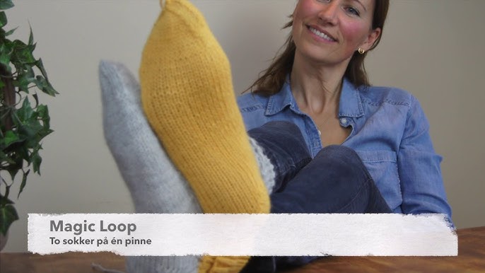 At hoppe forbrydelse lærer Knit two socks from above - YouTube