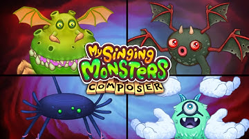 Every Shadow Islet Monster Recreated In MSM Composer!🍃