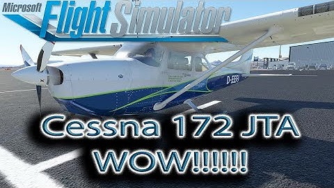 Microsoft Flight Simulator | Cessna 172 JTA | WOW!!!