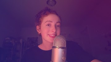 My first ASMR video!