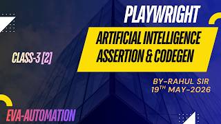 Concept of Assertion & CodeGen @ Rahul sir 05/19/2026 screenshot 2