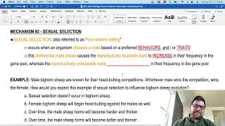 Sexual Selection