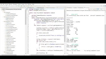 eclipse workspace  Maze game java program  Lab 7 and 8