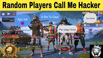 Random Players Call Me Noob, I Challenged Them 1v4 TDM || 😱😎😈❤️💥🔥🔥🔥🔥🔥