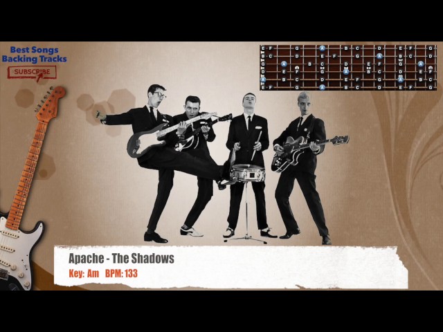 🎸 Apache - The Shadows Guitar Backing Track class=