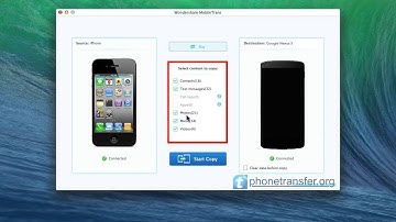 How to Sync iPhone with Nexus 5 on Mac, Copy All Data from iPhone to Google Nexus 5 on Mac?
