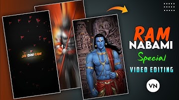 🚩Ram Navmi Special Status Video Editing In Vn | Ram Navami Status Tutorial