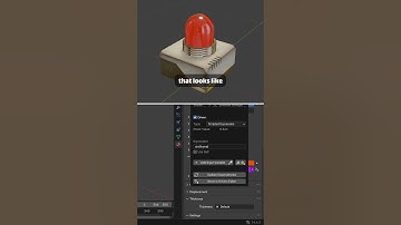 A quick way to animate a flashing light with drivers in Blender #b3d #3d #blender3d