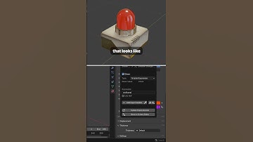 A quick way to animate a flashing light with drivers in Blender #b3d #3d #blender3d