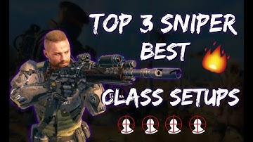 COD BO4 - TOP 3 SNIPER BEST CLASS SETUPS *AFTER 1.04 UPDATE* ( Paladin HB50, Outlaw, Koshka )