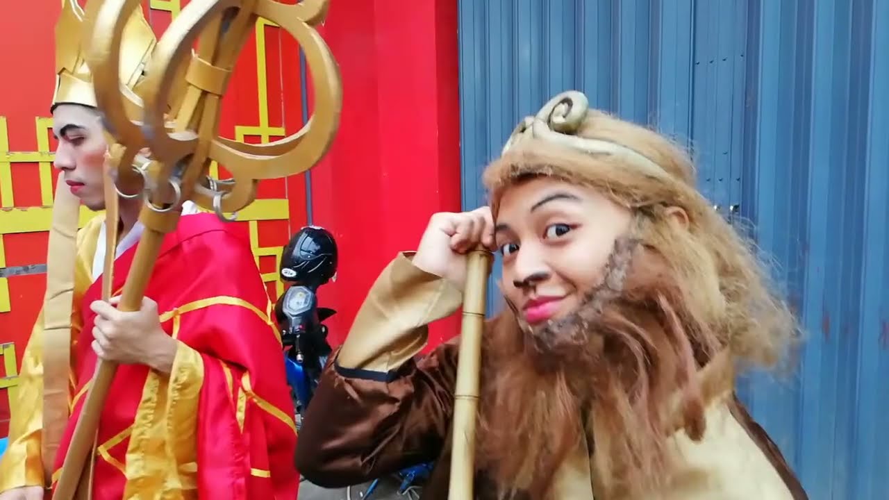 Ada Sun Go Kong dan Cewek2 cantik | Legenda Kera Sakti di Arena Pekan