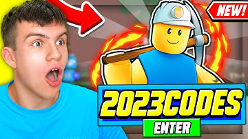 *NEW* ALL WORKING CODES FOR MINING SIMULATOR 2023! ROBLOX MINING SIMULATOR CODES