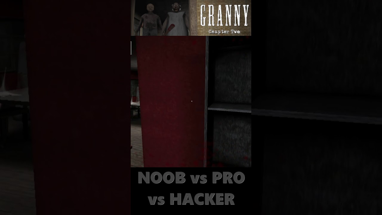 Granny NOOB vs PRO vs HACKER funny moments 21