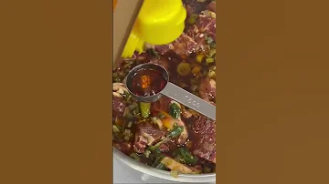 LA Galbi Beef Short Rib 갈비 Shorts Cooking Recipe Asmr 