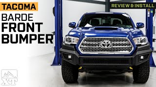 20162023 Tacoma BARDE Front Bumper Review & Install