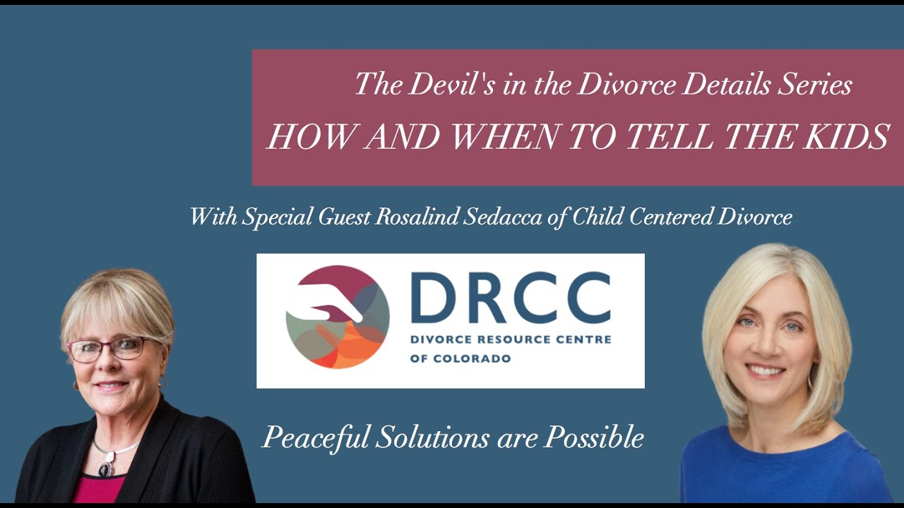 How and When to Tell the Kids about Divorce YouTube