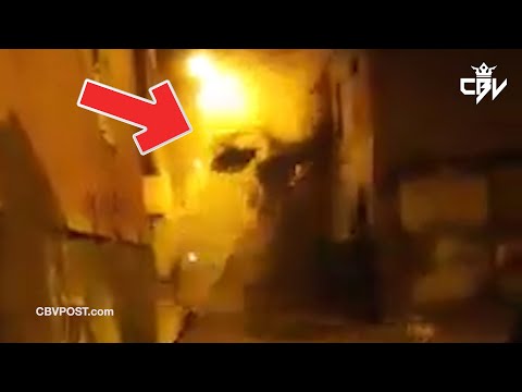 فيديو مرعب لحظة سقوط منزل على المباشرة في الدار البيضاء بدرب السلطان