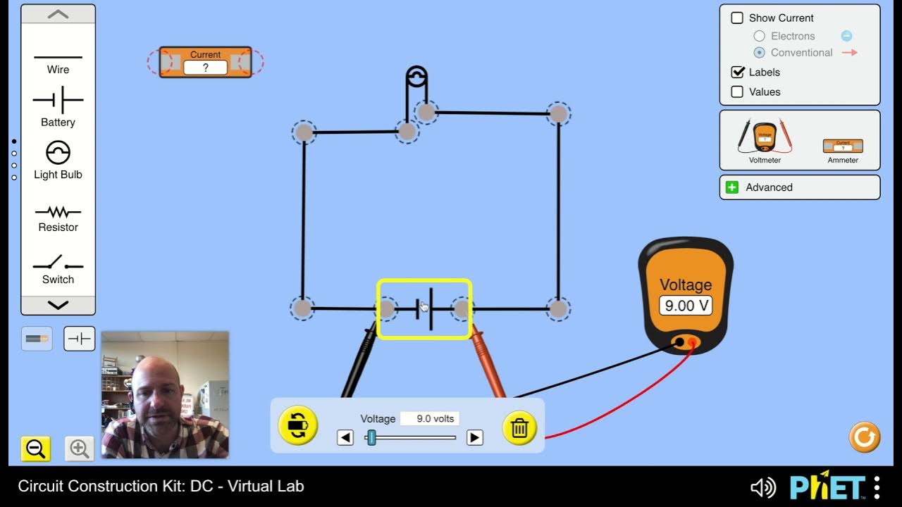 ‪How to Use the PhET Circuit Construction Kit DC Virtual Lab‬ YouTube