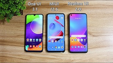 MIUI 12.5 vs One UI 3.1 vs Realme UI 2.0 Full Comparison ( UI, Features, Settings, Camera UI ) ⚡⚡